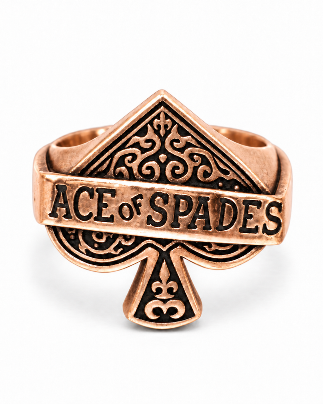 Maça Ası – Ace of Spades Yüzük