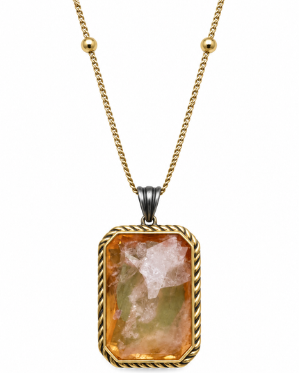 Natural Quartz Kolye