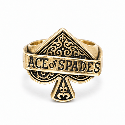 Maça Ası – Ace of Spades Yüzük