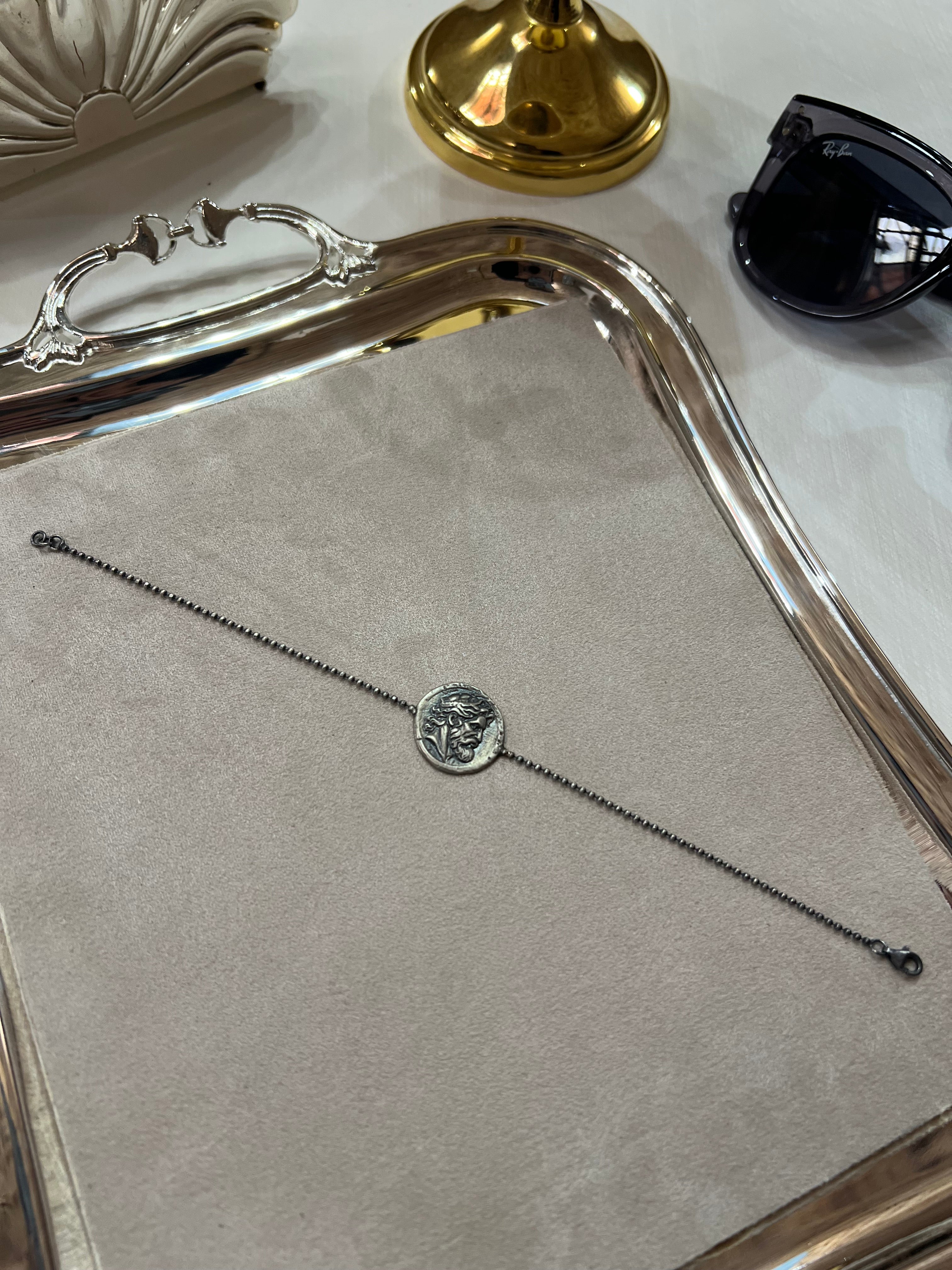 Antik Madalyon Bileklik