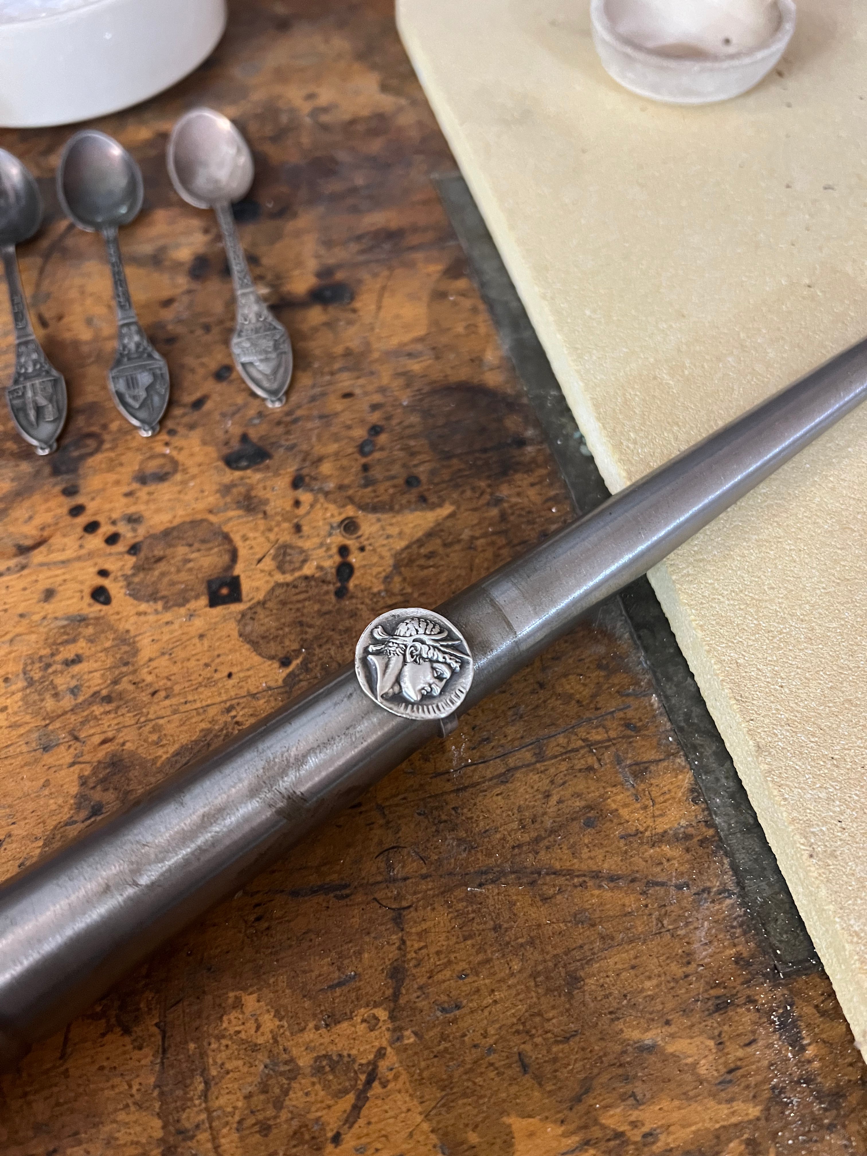 Antik Madalyon Yüzük