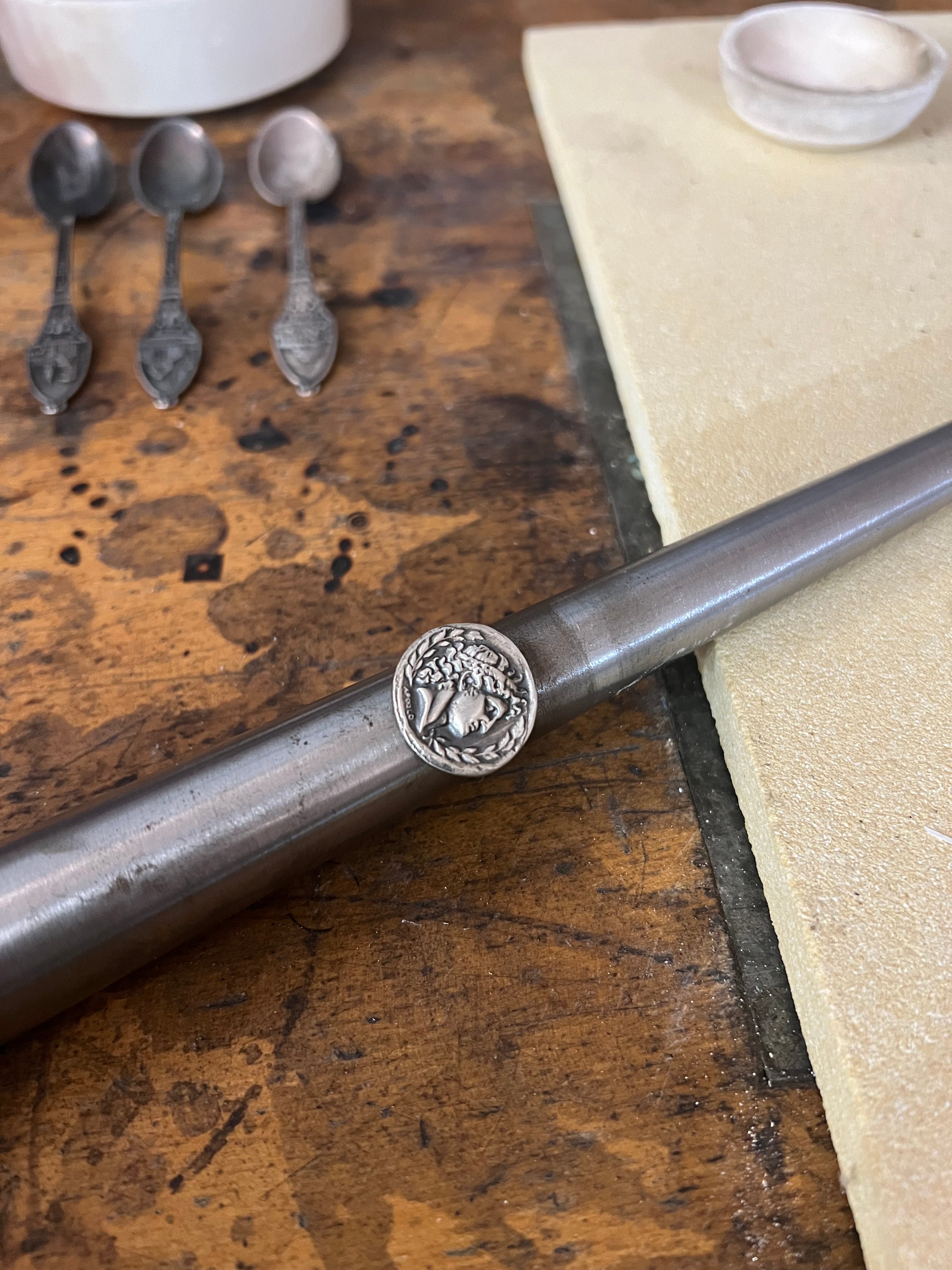 Antik Madalyon Yüzük